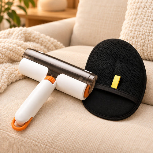 Starter Kit — one roller and one black oval finish mitt